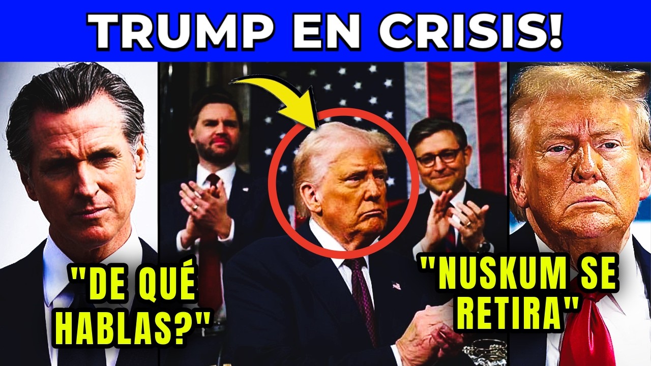 SIN SALIDA! TRUMP ESTALLA EN LA NOCHE &iexcl;MERCADOS CAEN! CANADA SE ALEJA &iexcl;PANICO GLOBAL!