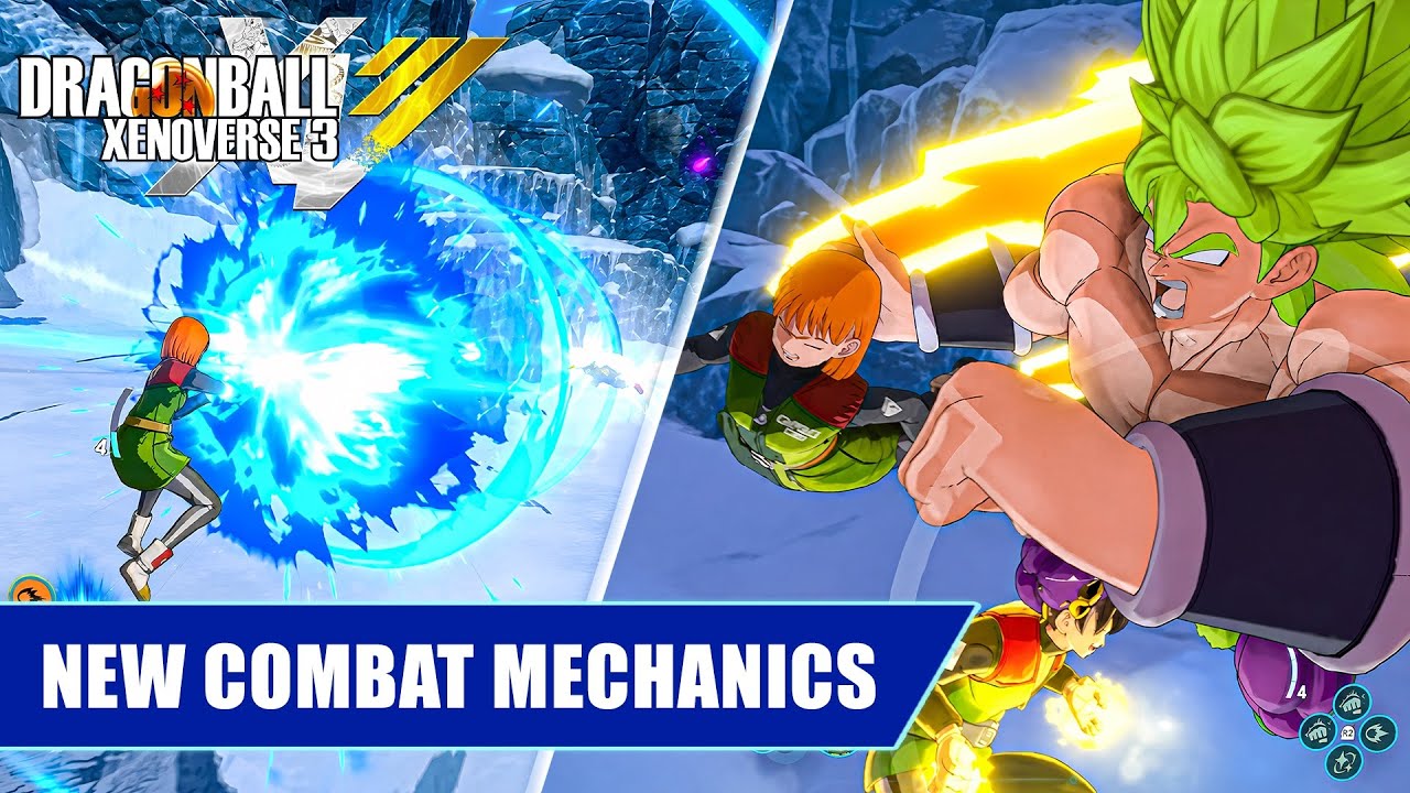 DRAGON BALL XENOVERSE 3 - NEW Combat System & Gameplay Mechanics...