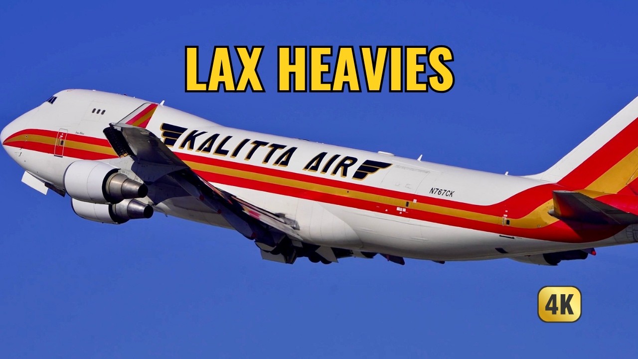 LAX Was on Fire 🔥 A380s, 747 Freighters & Endless Heavy Jets