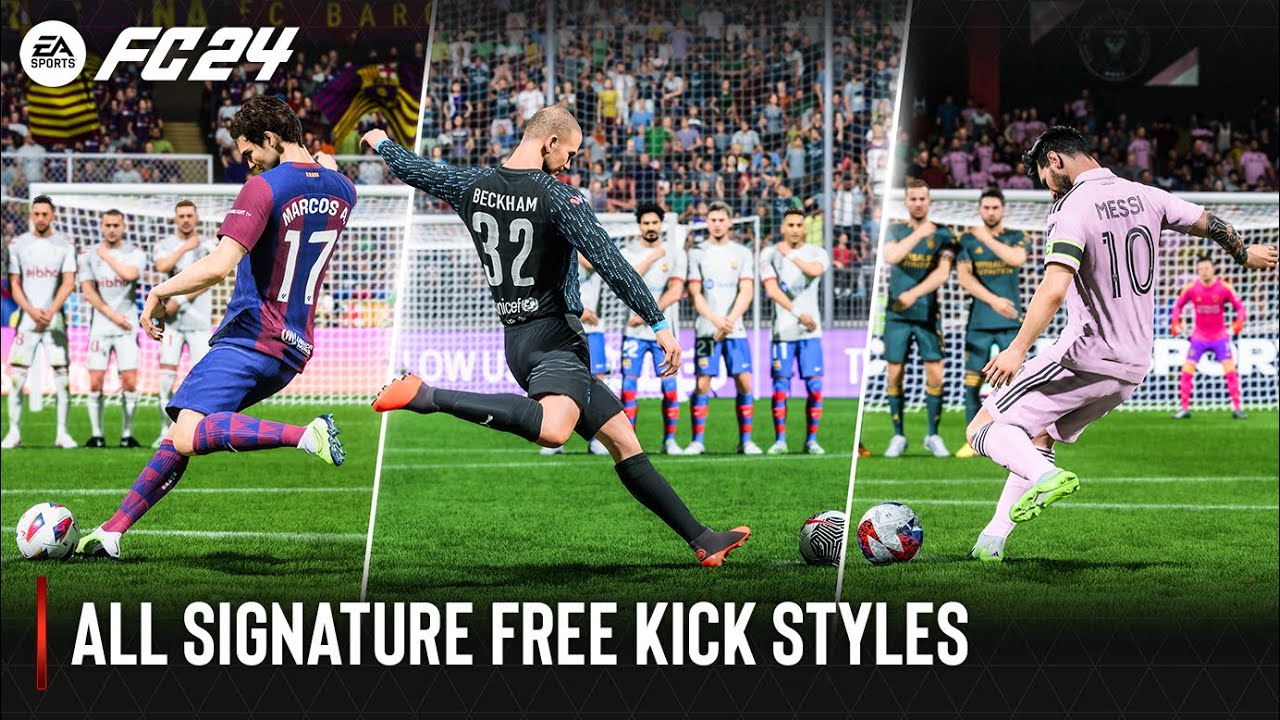 EA SPORTS FC 24 | Все фирменные стили штрафных ударов
