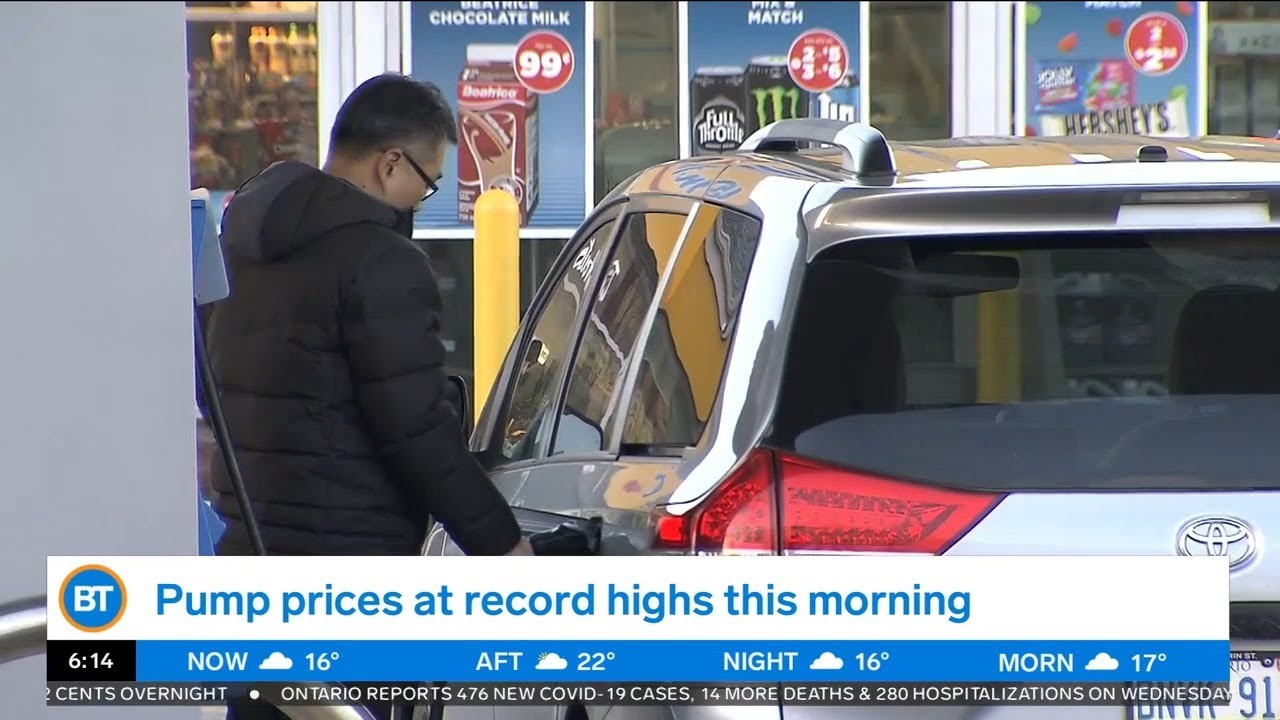Business Report: Gas prices his a new record high, GM's big electric vehicle goals
