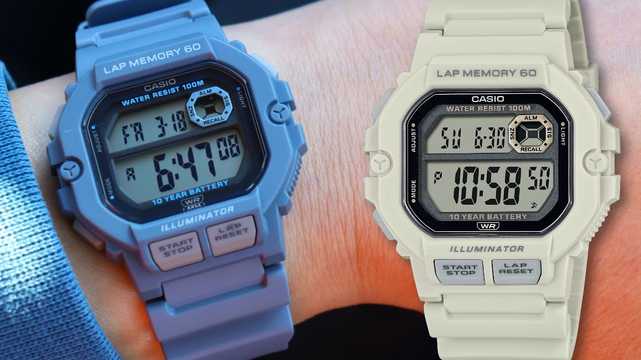 Casio WS1400 - New Blue variant looks Great