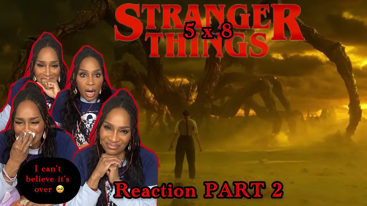 Stranger Things 5x8| Series Finale Part 2| El Fights Vecna! #reaction 
