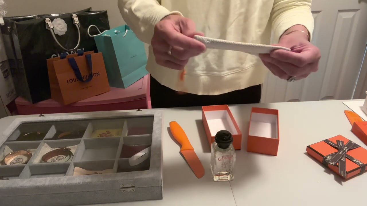 Hermès Roulis Double Tour bracelet & Cabriole Eau de senteur children’s perfume Unboxing