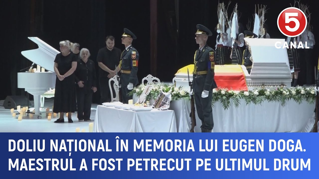 Doliu național în memoria lui Eugen Doga. Maestrul a fost petrecut pe ultimul drum