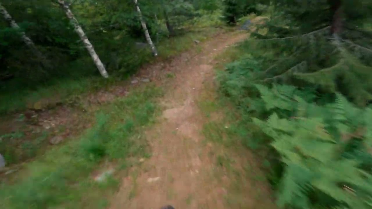Riding at Mustavaara & Speeding Through