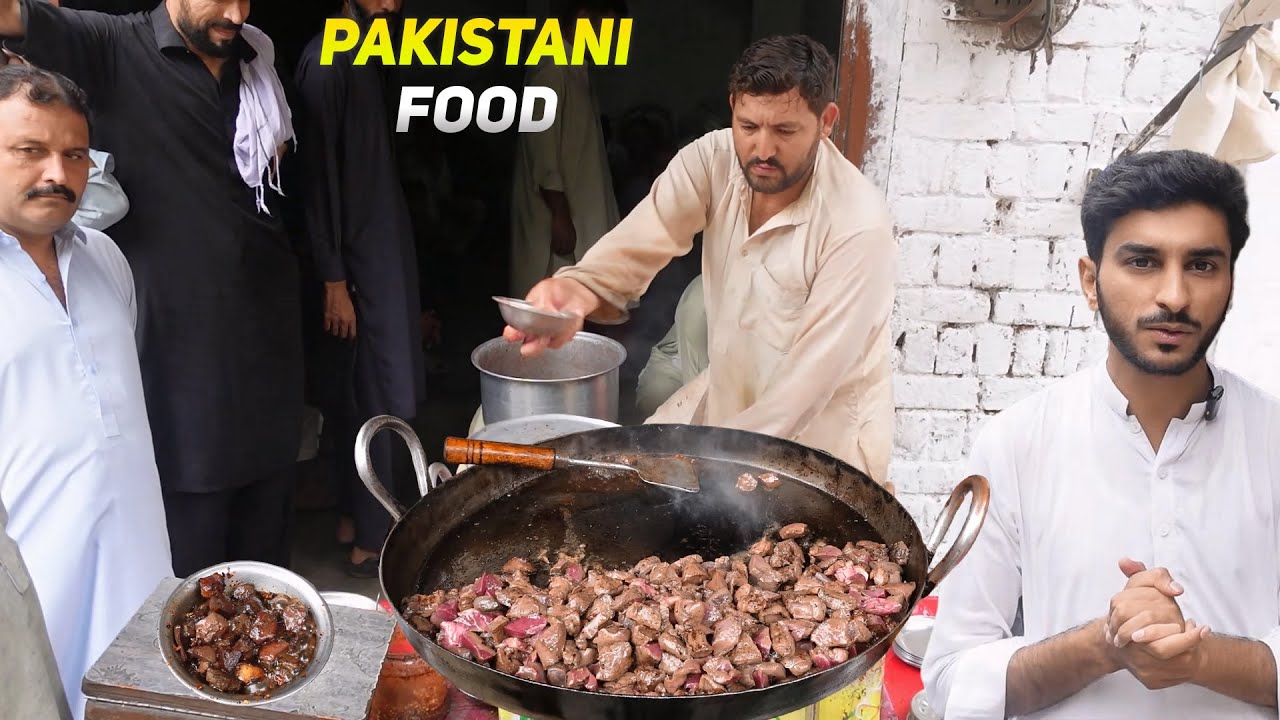 Street Food in Peshawar - Sarmad Kaleji Wala | Juicy Liver Fry | Tawa Kaleji Fry | 50 KG Liver Daily