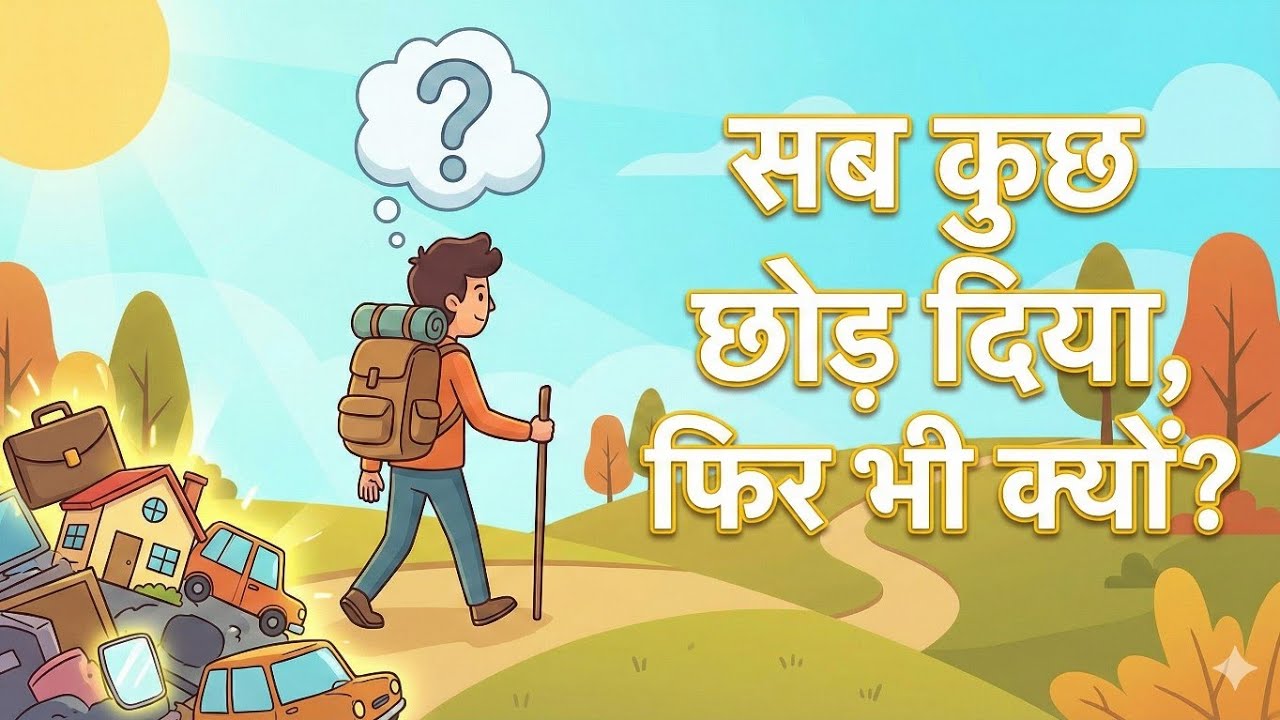 गलत आदतें छोड़ दीं… फिर भी मन क्यों नहीं मानता? | Bhagavad Gita का गहरा सच