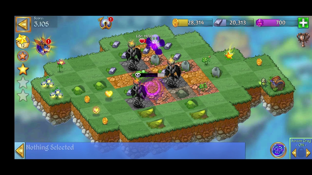 Merge Dragons Zomblin Hills 6 world map level