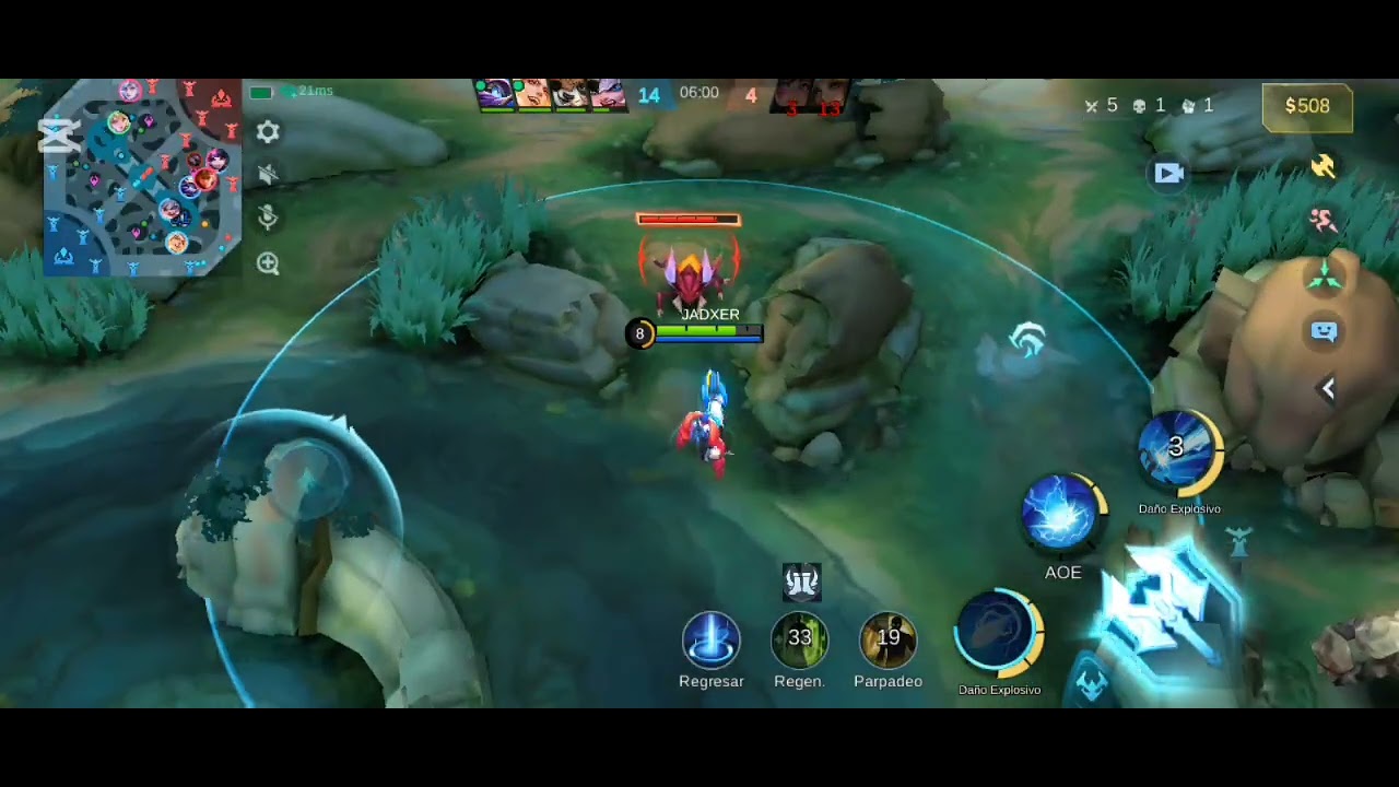 Mí primer video. Jugando a moba legens.   Me encontre a PO de kung fu panda 