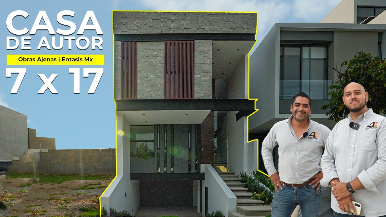 CASA con Excelente  DISTRIBUCIÓN em SOLO 7M DE FRENTE ! | Obras Ajenas | ENTASIS MX