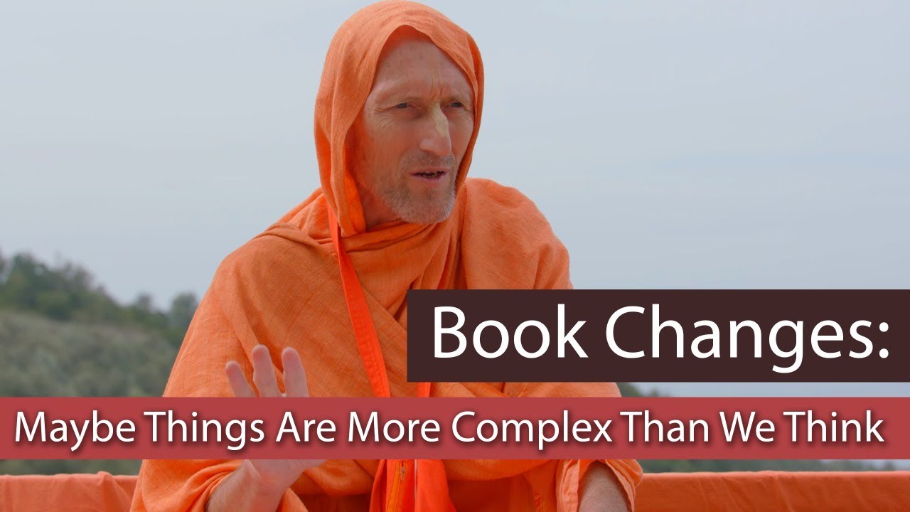 Book Changes: Maybe Things Are More Complex Than We Think