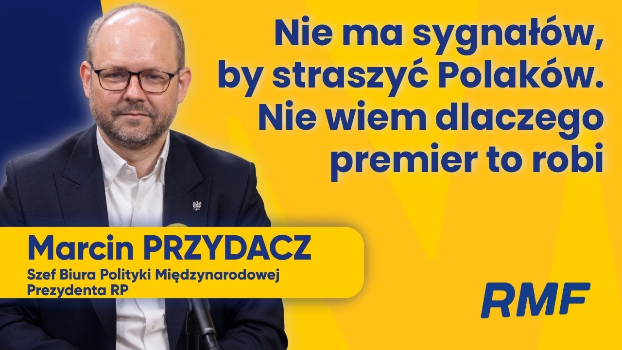 Marcin Przydacz gościem Porannej rozmowy w RMF FM