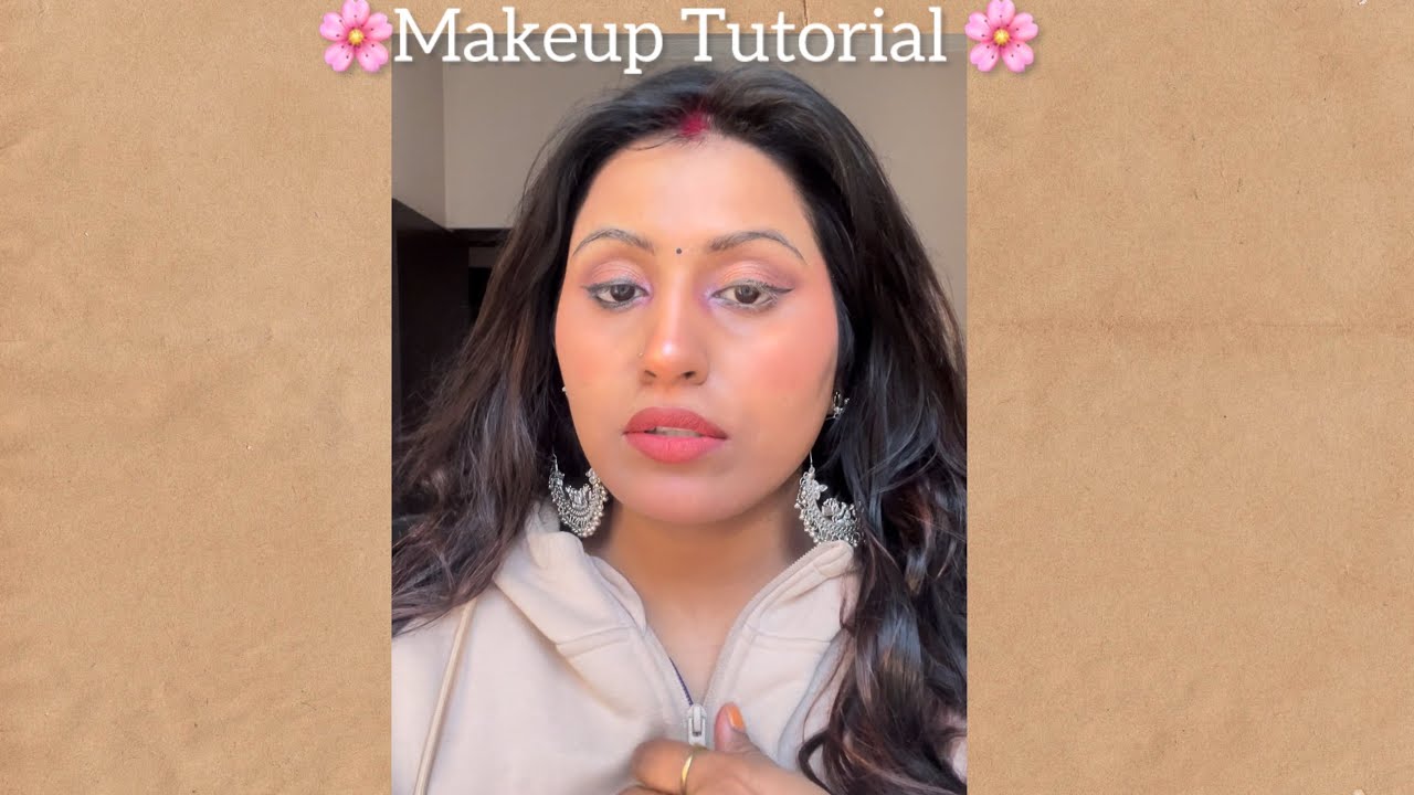 Ready in 5 min ✨ Makeup Tutorial 🌸…..