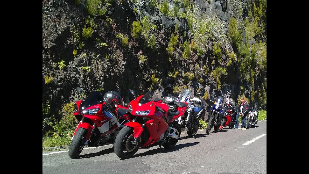 Passeio de moto pela Madeira do pessoal de S&atilde;o Vicente