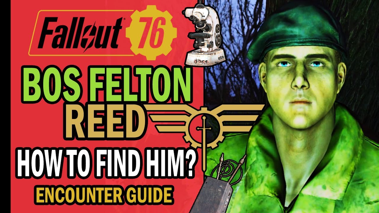 Фелтон Рид из БС: Как легко его найти? (Новый именной NPC) | Fallout 76: Стальной рассвет