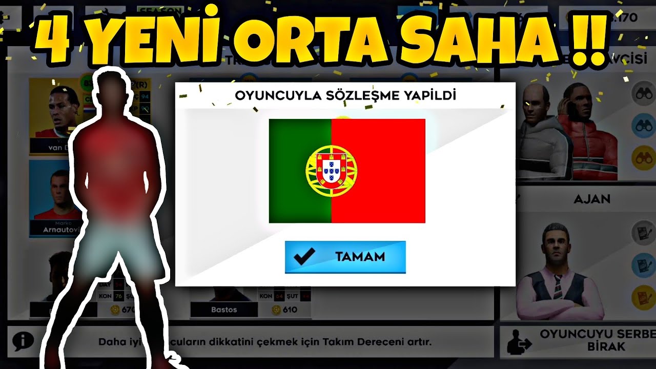 4 YENİ SÜPER ORTA SAHA! DREAM LEAGUE SOCCER 2021