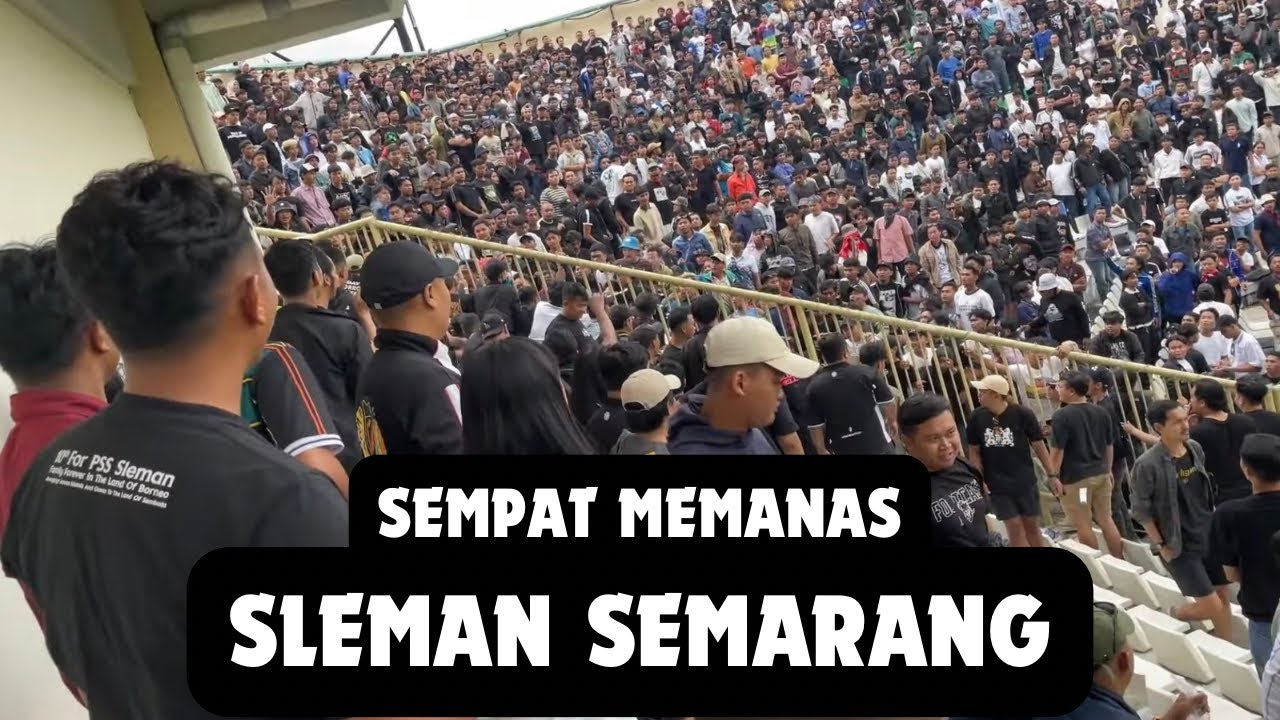 Suasana Pertandingan PSS SLEMAN Vs PSIS SEMARANG