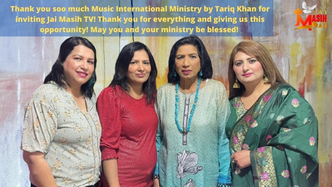 Thanks Music International Ministry ||Tariq Khan for inviting Jai Masih Ki Hoshana Thank You So much