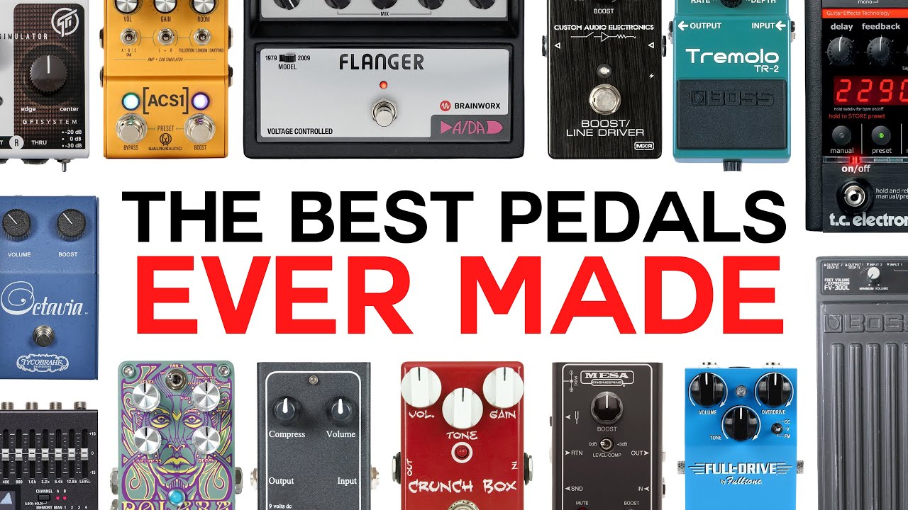 The Best Pedals You'll Ever Play