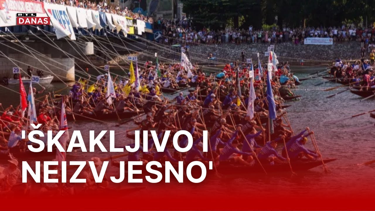Maraton lađa oborio je rekorde po prijavama, ali i po temperaturi | RTL Danas