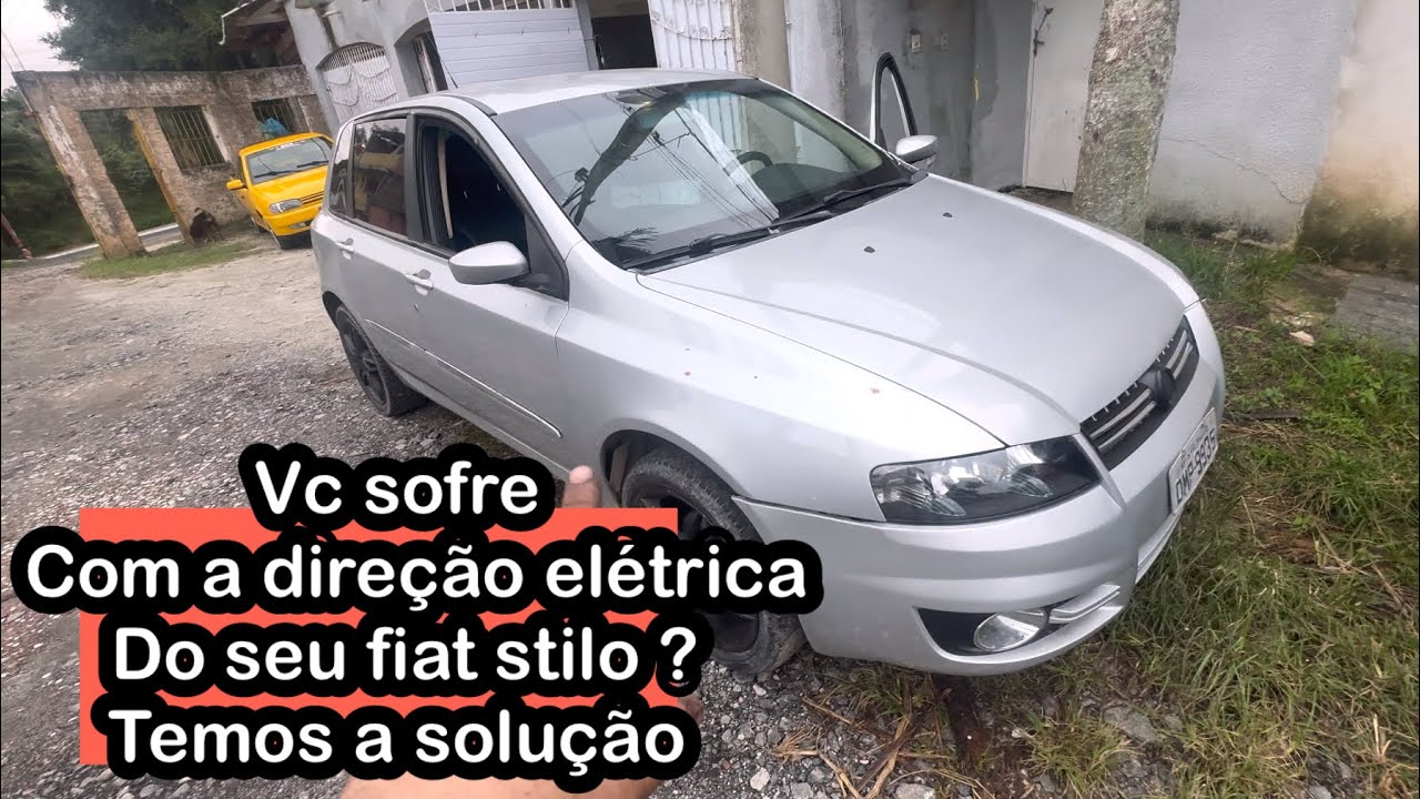 Direção elétrica ALTERNATIVA Fiat Stilo! PARE DE SOFRER COM REPARO SEM GARANTIA usando o sistema BGR