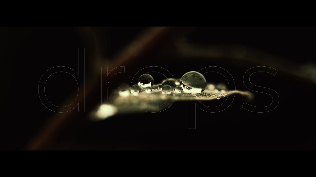 DROPS - LUMIX GH6 // 4K