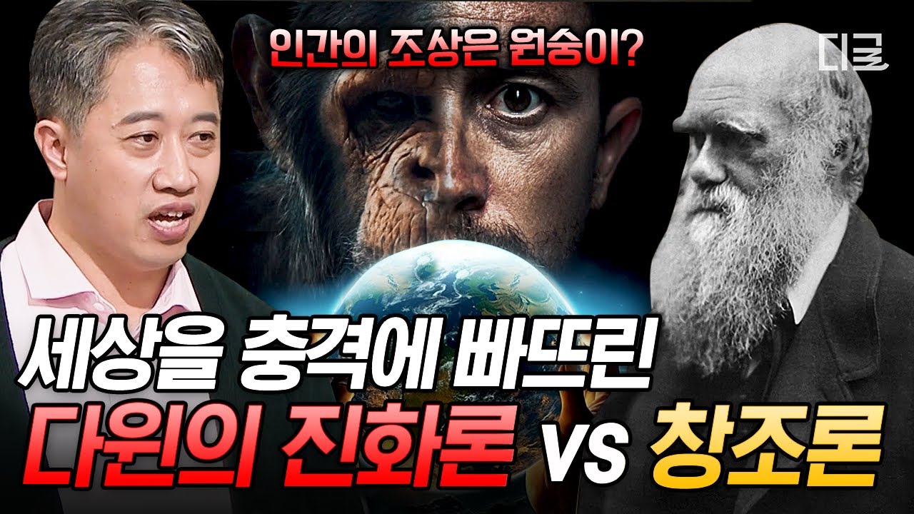 [#벌거벗은세계사] 진화론 VS 창조론의 끝없는 논쟁🔥 인간의 조상은 원숭이라는 가설에 대한 오해와 진실🖊