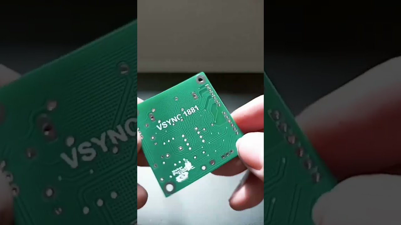 + UMA PCB finalizada !!!!😎   #short #shorts #pcb #pci #projeto #eletronica #lm1881 #walproj #arduino