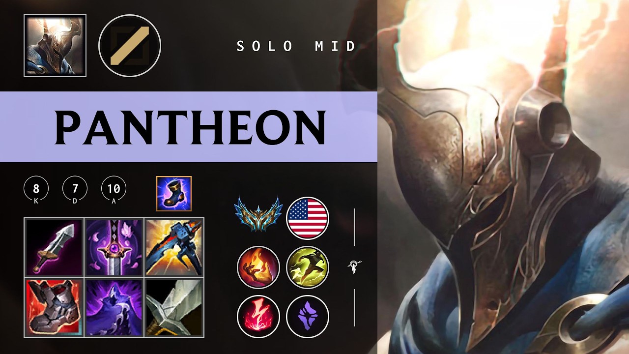 Pantheon Mid vs Talon - NA Challenger Patch 26.04