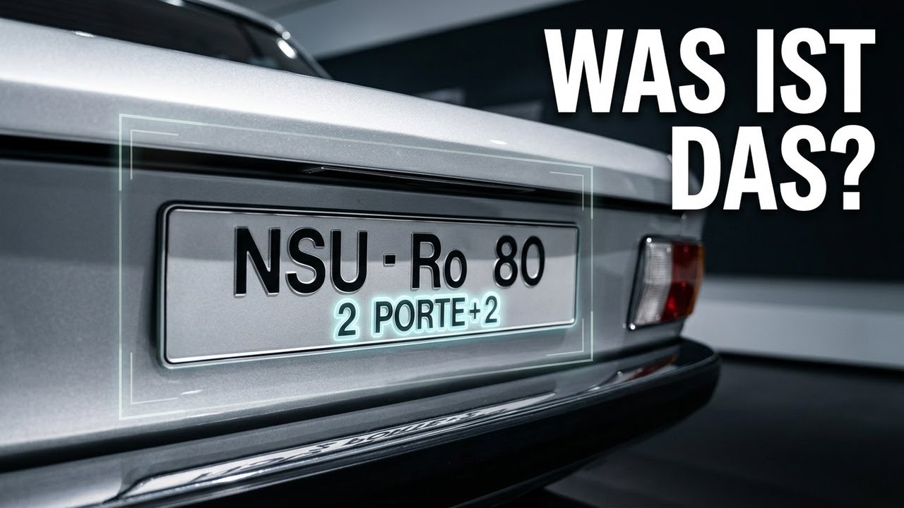 Was steckt hinter dem NSU Ro 80 von Pininfarina?
