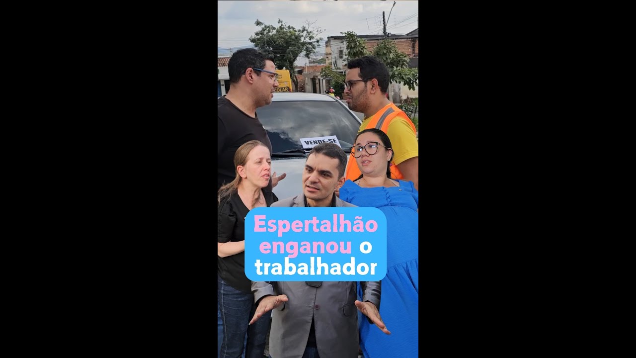 Espertalhão enganou trabalhador,😱 mas não Esperava por isso🫣