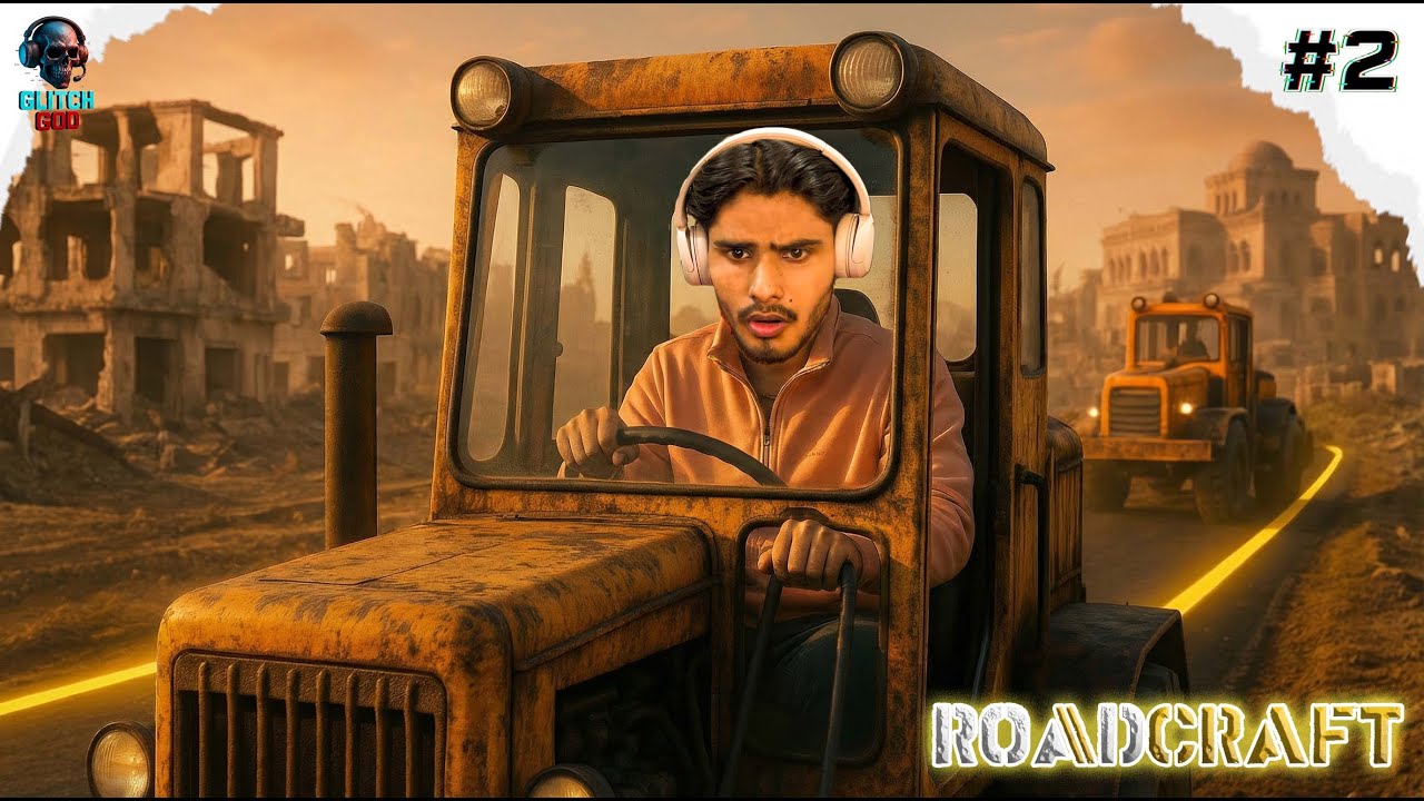Rebuilding a Destroyed City After Storm 🌪️ | Roadcraft Gameplay | Real Machines 🚜🛣️