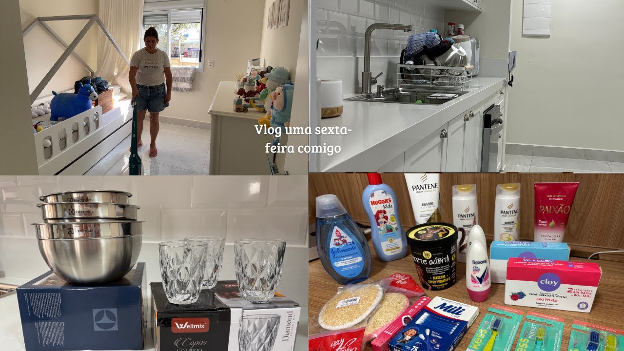 ROTINA REAL + FAXINA + COMPRINHAS PARA CASA E PERFUMARIA