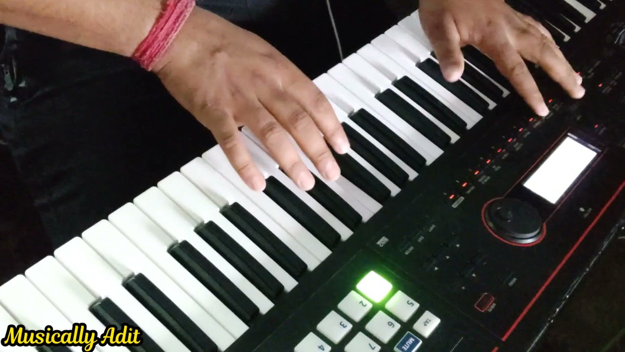 hun wo ktai jo nasda dhudua himachali traditional devotional song on keyboard