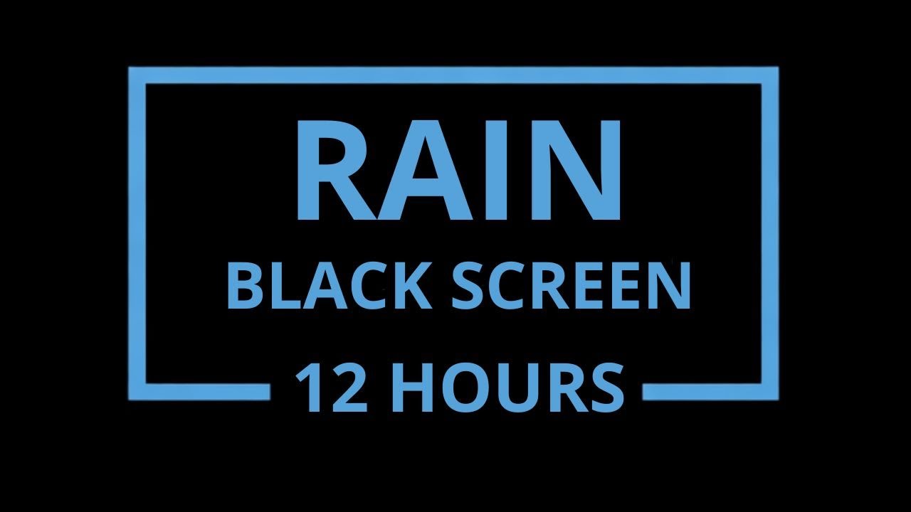 Steady Forest Rain Sounds for Sleep • No Thunder, No Distractions