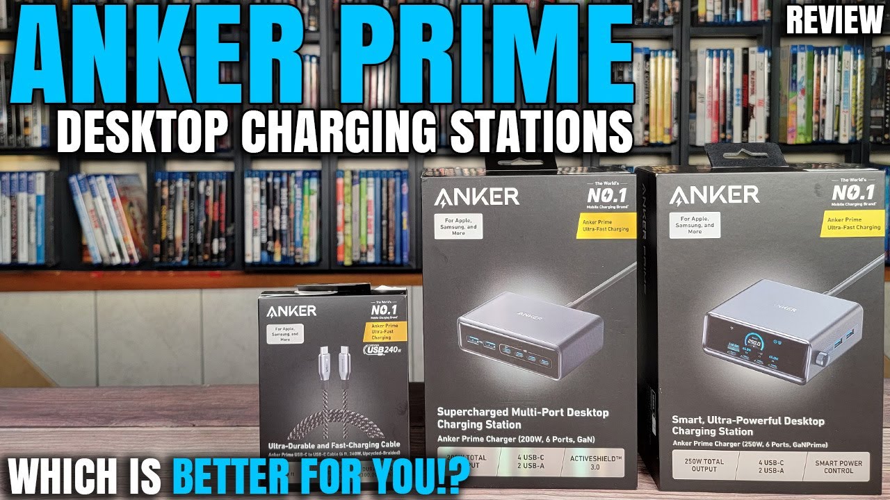 These Are The BEST Charging Stations You Can Buy! | Anker Prime Desktop Charger Review