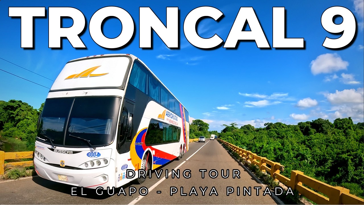 Así luce la Troncal 9 hoy | Conectando Miranda con el oriente venezolano | DRIVING TOUR | 4K | 🇻🇪 🚗