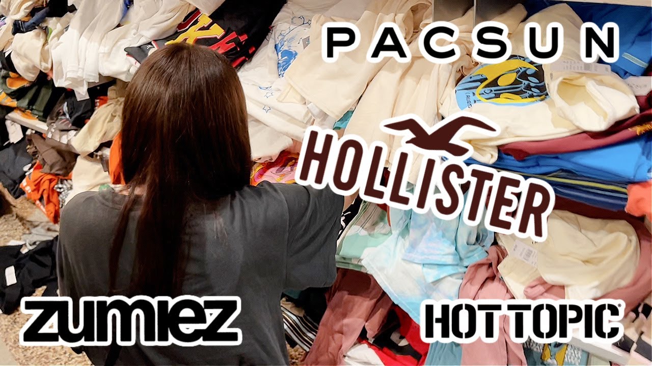 No Budget Teen Shopping Spree at the Mall | Hollister, Pac Sun, Zumiez, + More!