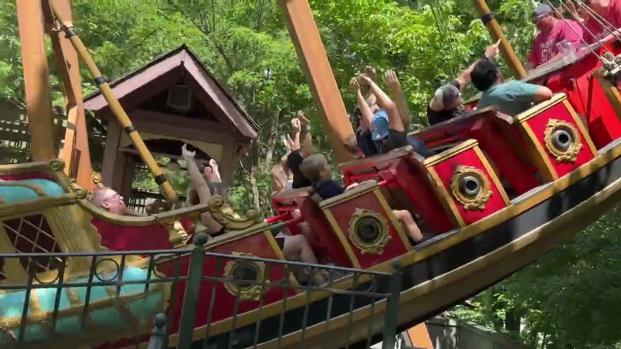 Mighty Galleon ride at Silver Dollar City
