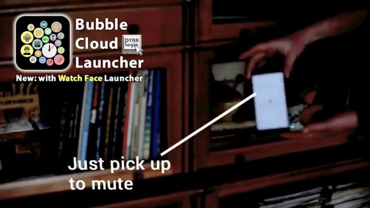 Bubble Cloud Wear Mini Launcher - Feature Focus: Find my phone