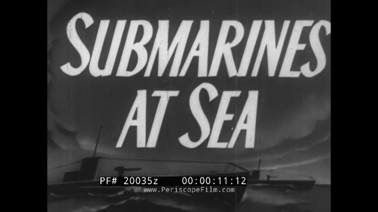 «Подводные лодки в море» 1941 года. Фильм о наборе в ВМС США. История подводных лодок. 20035z