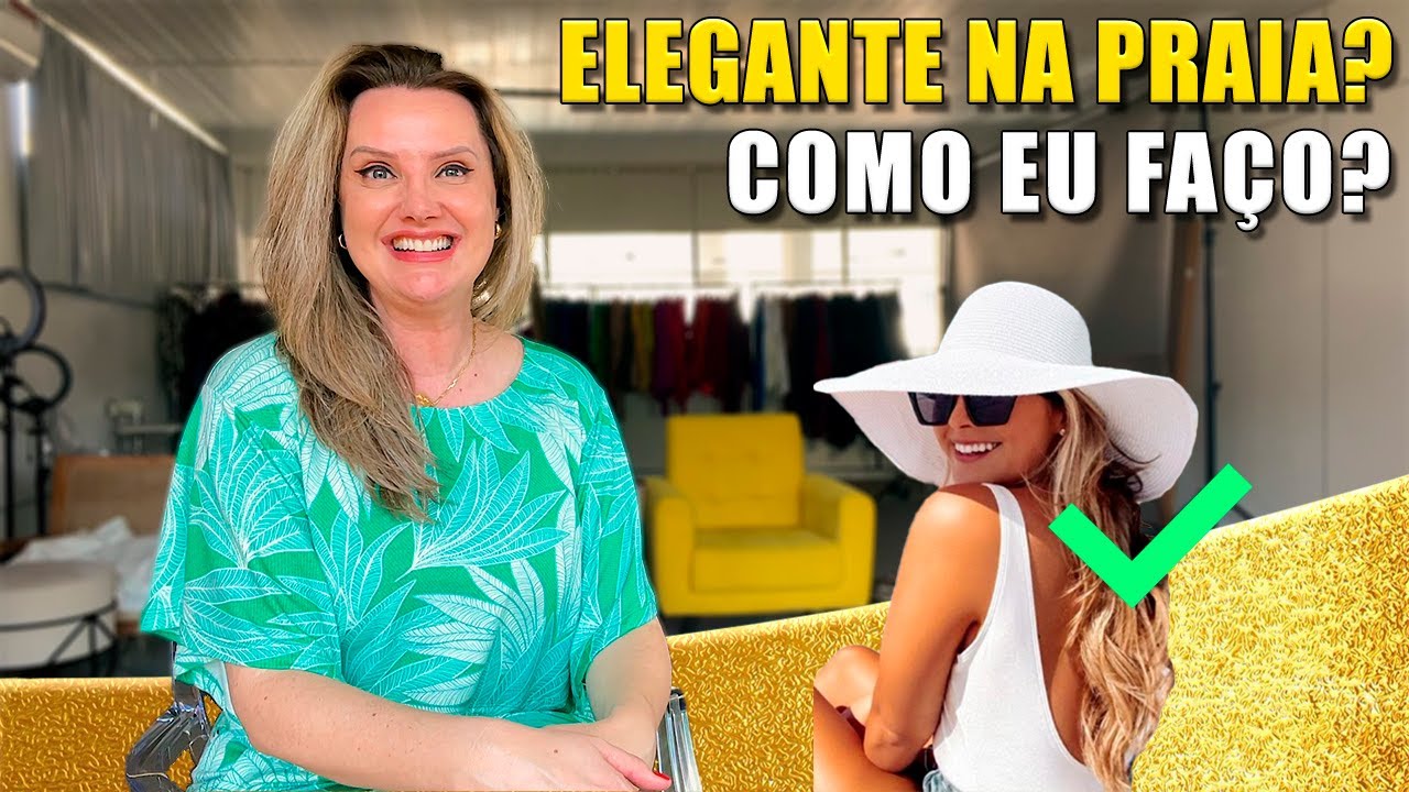 ELEGANTE NA PRAIA? | Moda