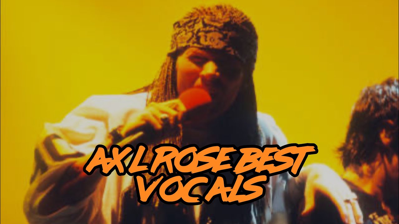 Guns N' Roses - AXL ROSE BEST VOCALS 2001 - 2006