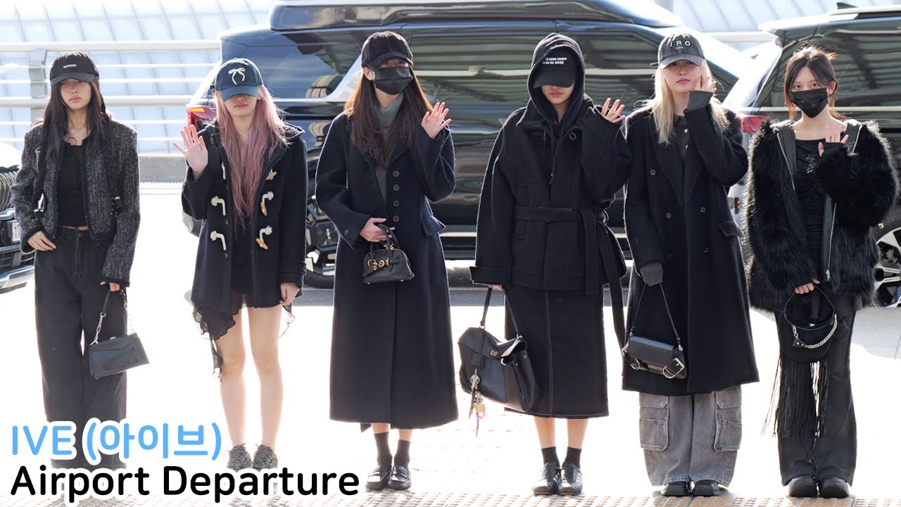 아이브 골든디스크 출국 IVE Airport Departure｜인천공항 250103