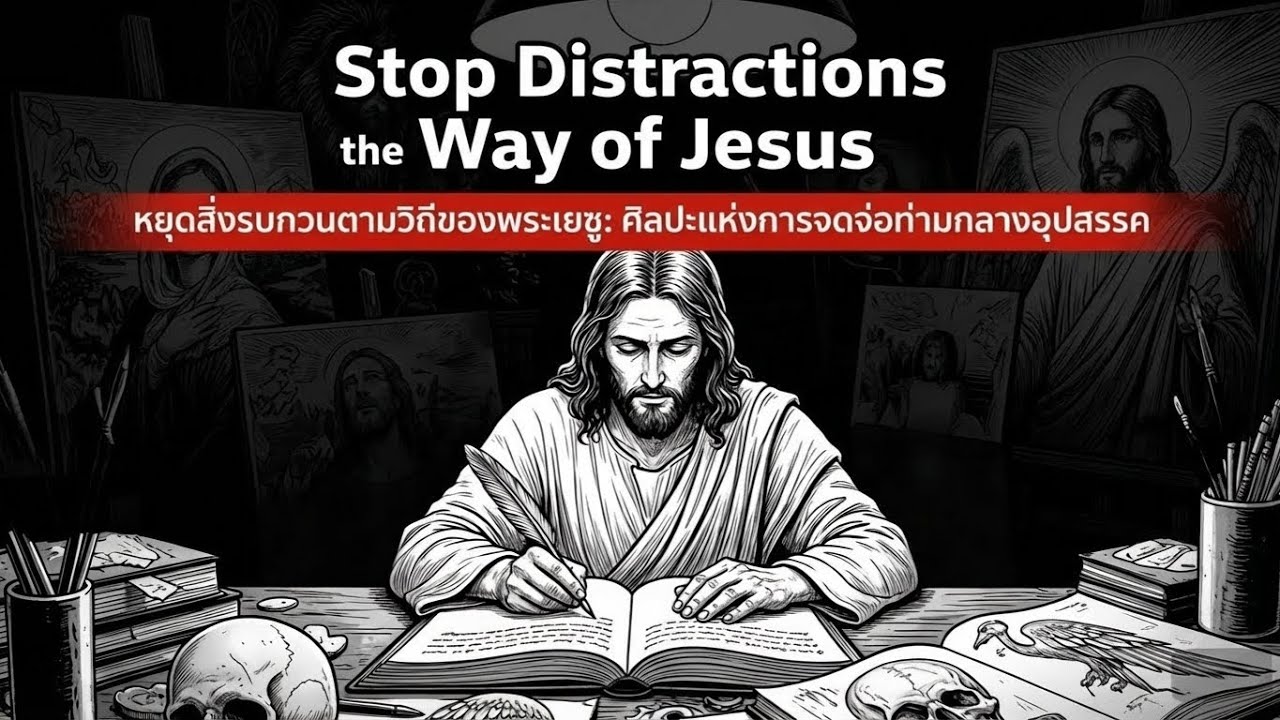 เลิกวอกแวกด้วยวิถีพระเยซู: ศิลปะการโฟกัสท่ามกลางสิ่งรบกวน (Deep Work Secrets) | Let's Go