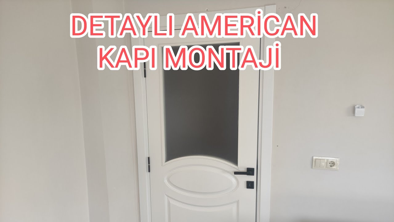 İÇ KAPI NASIL TAKILIR (Baştan Sona Ahşap Kapı Montajı)  #diy # #kapı #kilit #süpürgelik #kendinyap