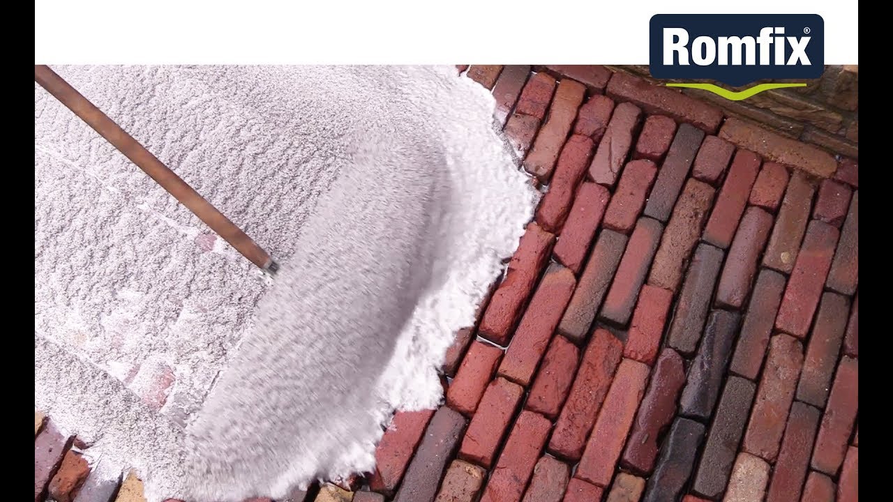 Bestrating voegen met Romfix®