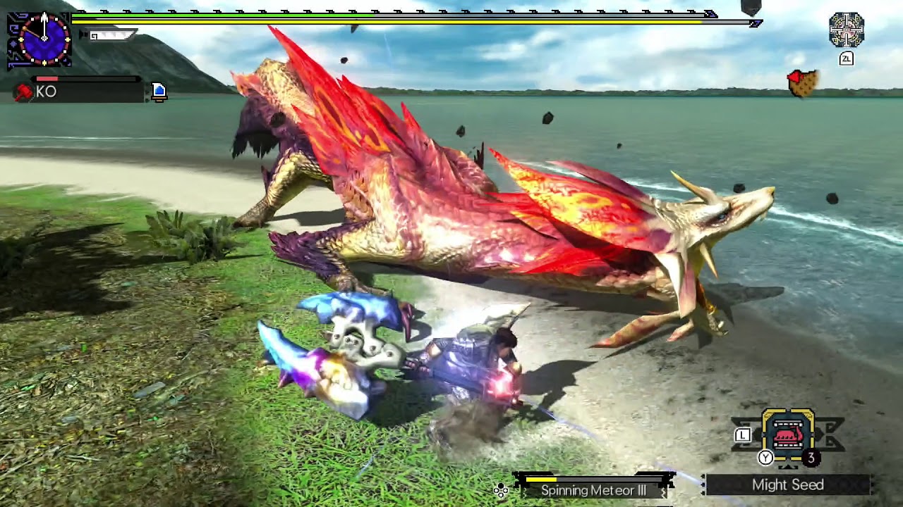MHGU G3 Mizutsune 4:36 (Valor Hammer)