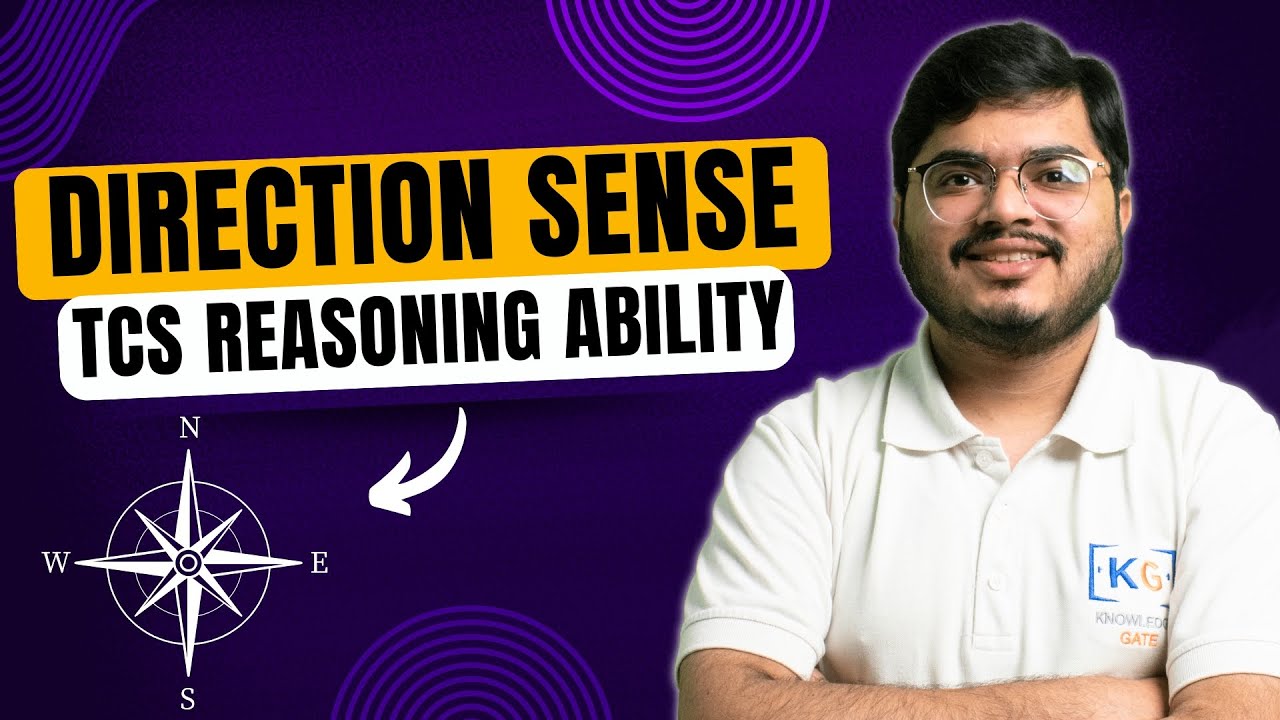 TCS Direction Sense Tricks & Questions | TCS Reasoning Ability Question | TCS Smart Hiring | TCS